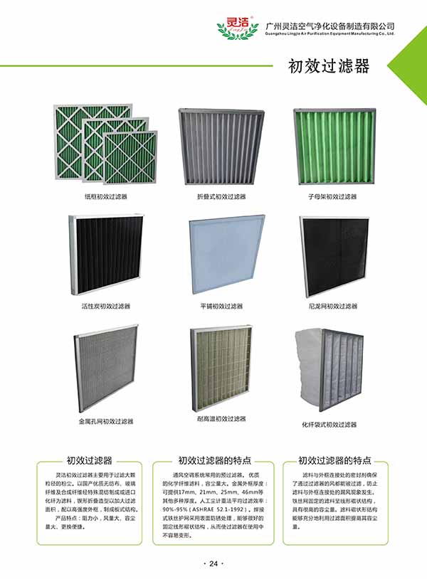 初效過濾器